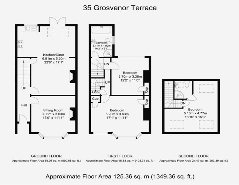 35 Grosvenor Terrace - 3 Bed Sleeps 6, 5 Min Walk From York City Centre Екстер'єр фото